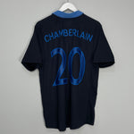 Shop 2011/12 ENGLAND CHAMBERLAIN #20 AWAY SHIRT (L) UMBRO, classic football shirts, vintage football shirts & retro soccer jerseys at Cult Kits