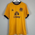 Shop 2011/12 EVERTON BAINES #3 AWAY SHIRT (L) LE COQ SPORTIF, classic football shirts, vintage football shirts & retro soccer jerseys at Cult Kits
