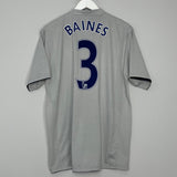 Shop 2011/12 EVERTON BAINES #3 THIRD SHIRT (L) LE COQ, classic football shirts, vintage football shirts & retro soccer jerseys at Cult Kits