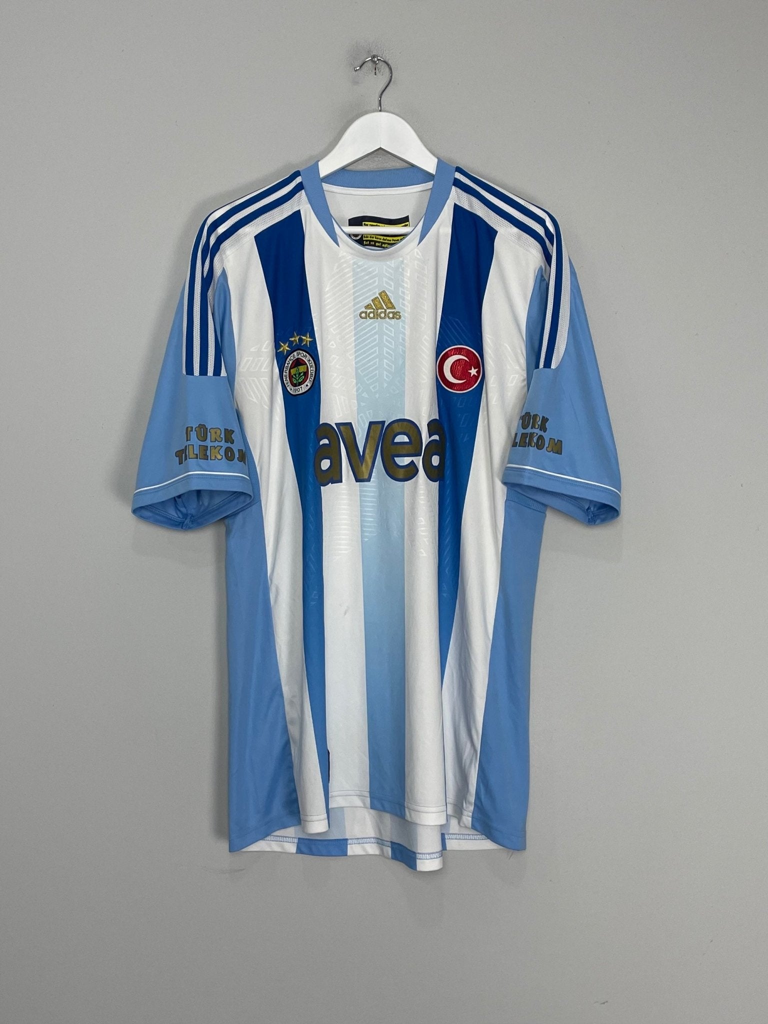 Shop 2011/12 FENERBAHCE ALEX #10 AWAY SHIRT (XXL) ADIDAS, classic football shirts, vintage football shirts & retro soccer jerseys at Cult Kits