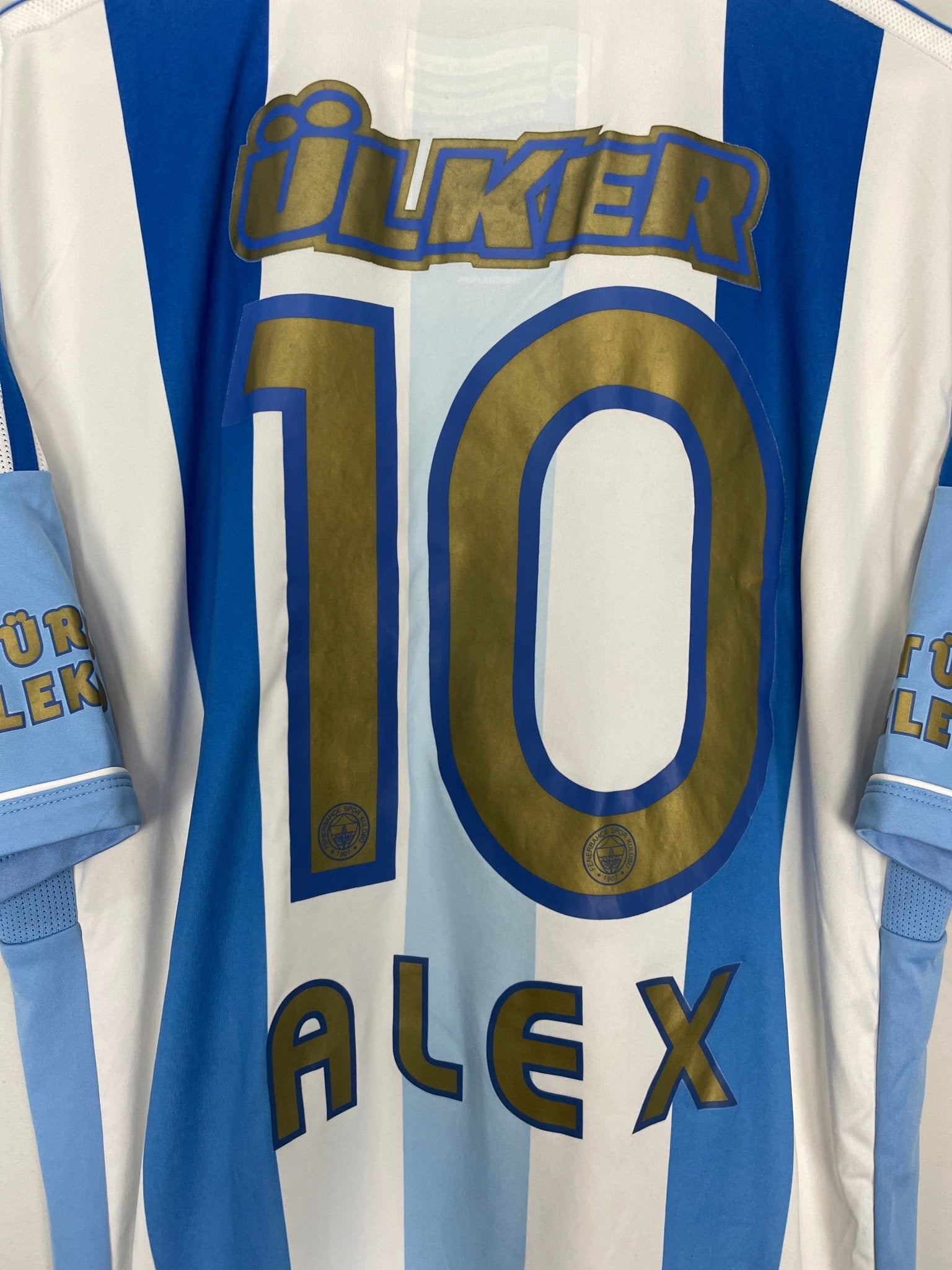 Shop 2011/12 FENERBAHCE ALEX #10 AWAY SHIRT (XXL) ADIDAS, classic football shirts, vintage football shirts & retro soccer jerseys at Cult Kits