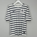 Shop 2011/12 FRANCE AWAY SHIRT (M) NIKE, classic football shirts, vintage football shirts & retro soccer jerseys at Cult Kits