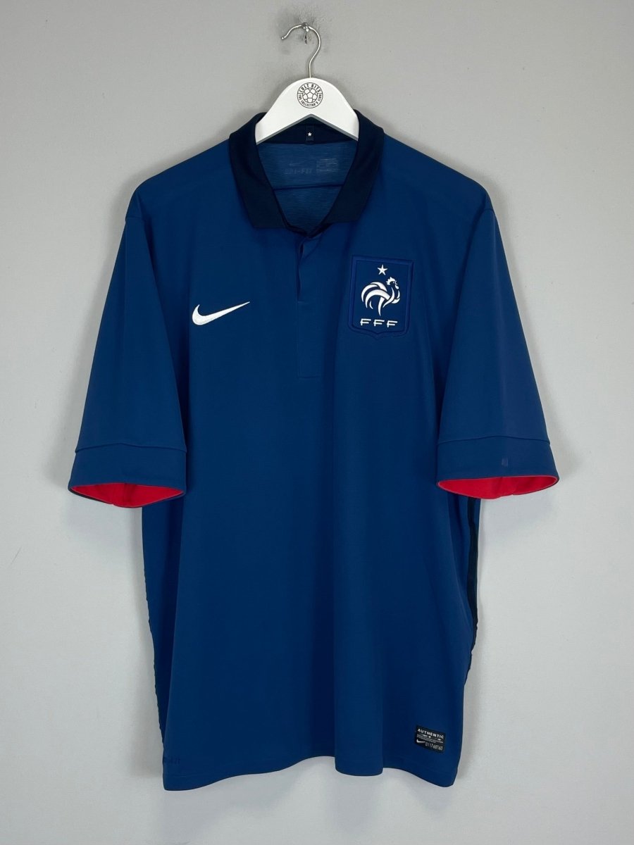 2011/12 FRANCE HOME SHIRT (XL) NIKE - Cult Kits - XL - Buy Vintage Football Shirts, Authentic Retro Football Shirts For Sale, Classic Football Shirts & Soccer Jersey