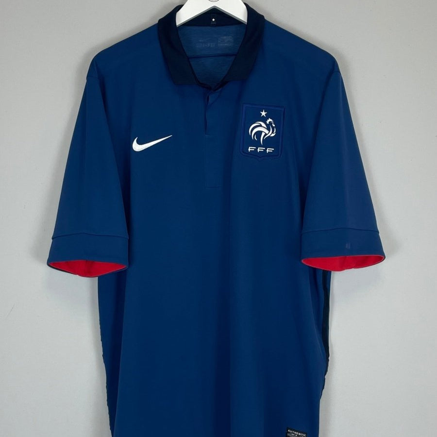 2011/12 FRANCE HOME SHIRT (XL) NIKE - Cult Kits - XL - Buy Vintage Football Shirts, Authentic Retro Football Shirts For Sale, Classic Football Shirts & Soccer Jersey