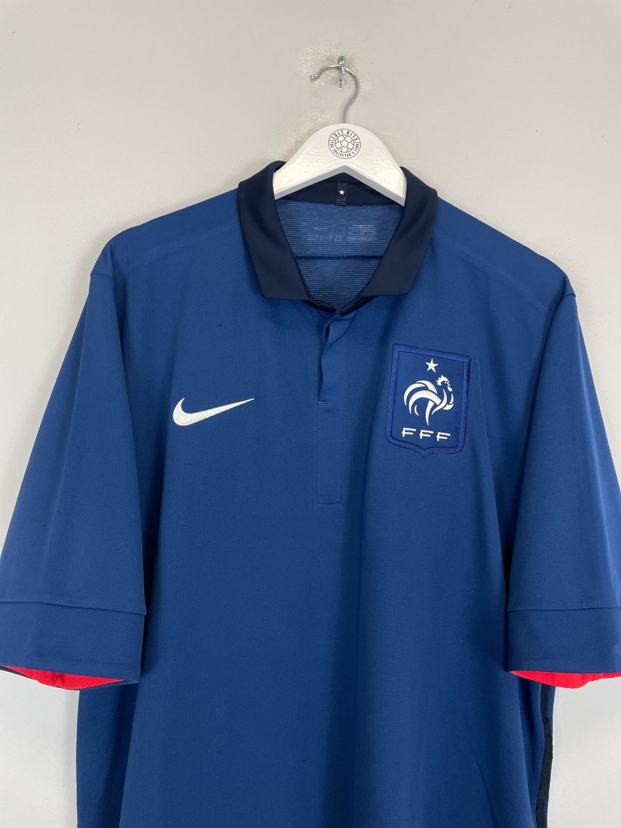 2011/12 FRANCE HOME SHIRT (XL) NIKE - Cult Kits - XL - Buy Vintage Football Shirts, Authentic Retro Football Shirts For Sale, Classic Football Shirts & Soccer Jersey