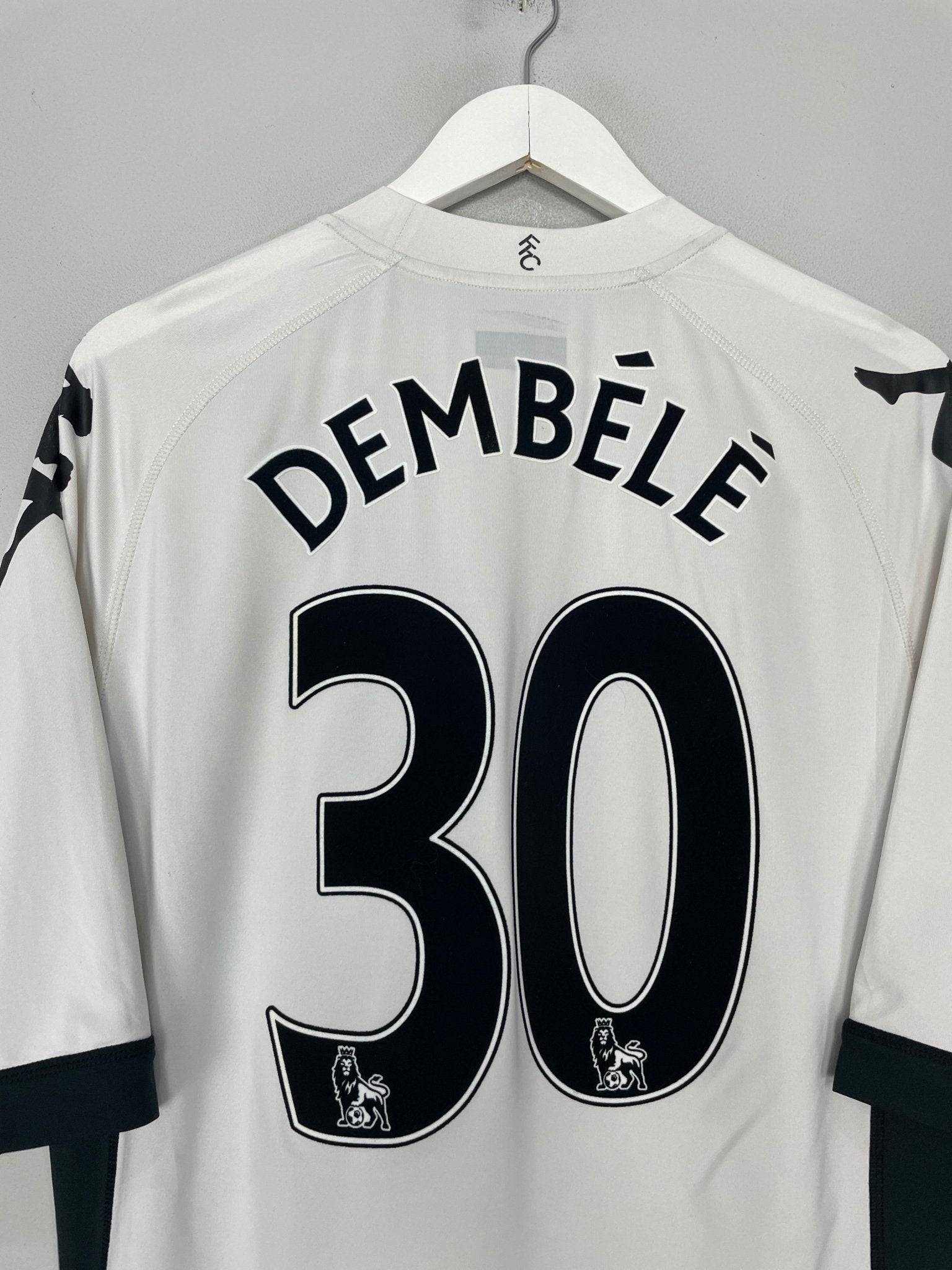 Shop 2011/12 FULHAM DEMBELE #30 HOME SHIRT (XXXL) KAPPA, classic football shirts, vintage football shirts & retro soccer jerseys at Cult Kits