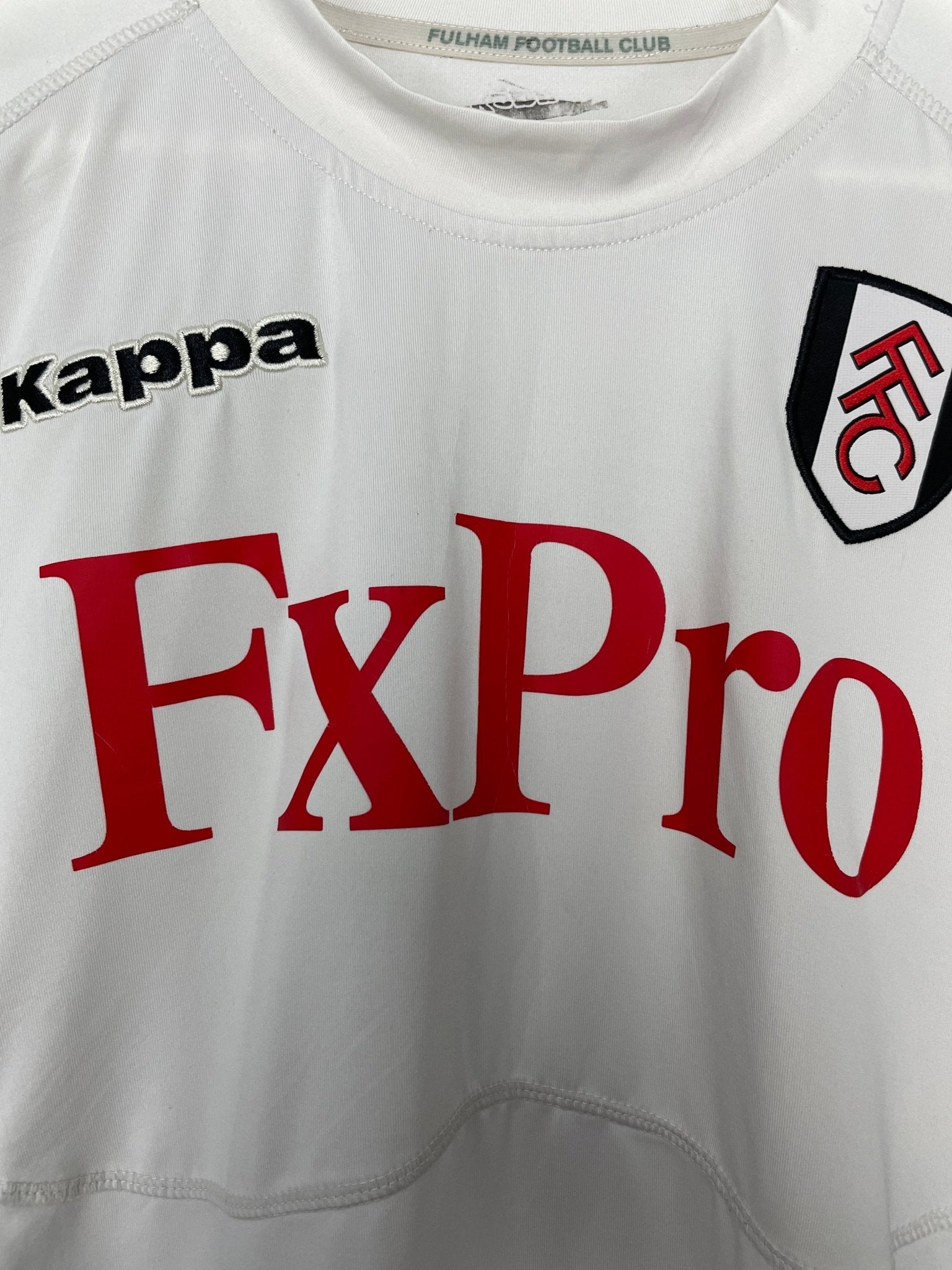 Shop 2011/12 FULHAM DEMBELE #30 HOME SHIRT (XXXL) KAPPA, classic football shirts, vintage football shirts & retro soccer jerseys at Cult Kits