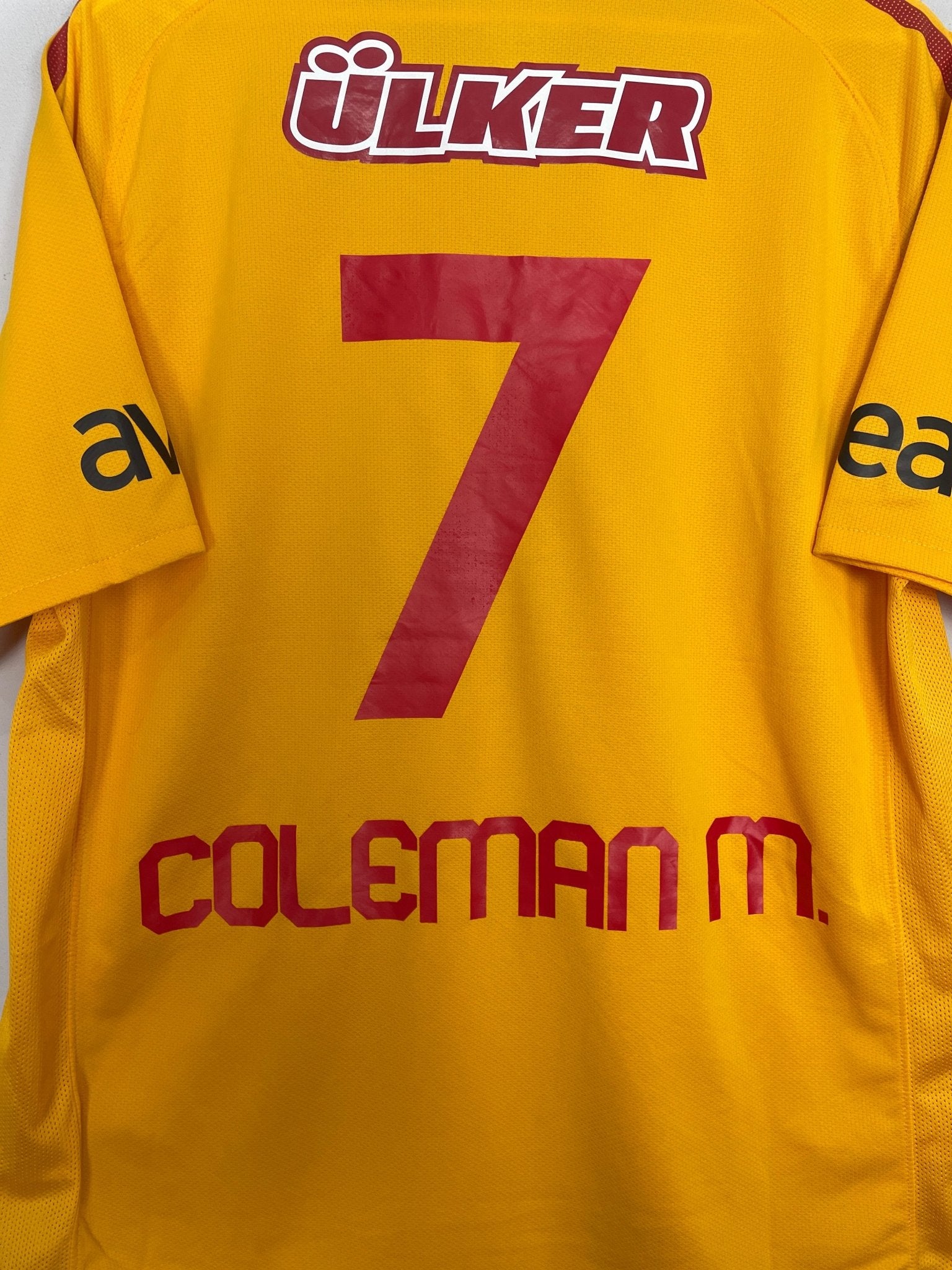 Shop 2011/12 GALATASARAY COLEMAN #7 THIRD SHIRT (L) NIKE, classic football shirts, vintage football shirts & retro soccer jerseys at Cult Kits