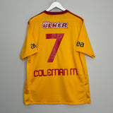 Shop 2011/12 GALATASARAY COLEMAN #7 THIRD SHIRT (L) NIKE, classic football shirts, vintage football shirts & retro soccer jerseys at Cult Kits