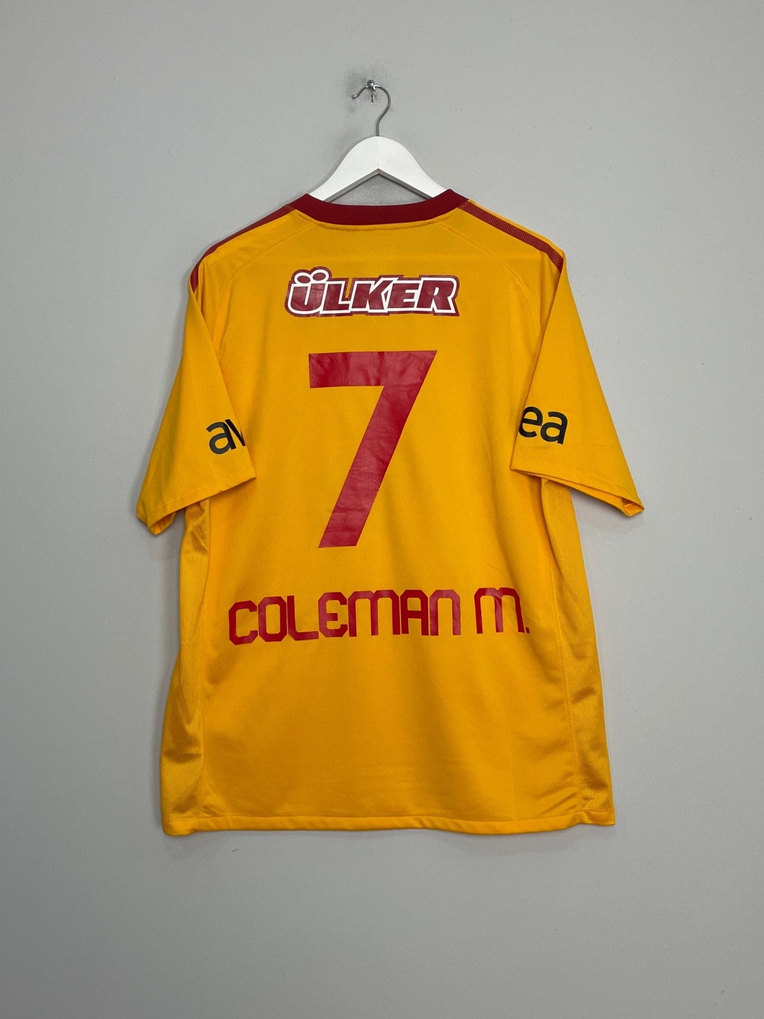 Shop 2011/12 GALATASARAY COLEMAN #7 THIRD SHIRT (L) NIKE, classic football shirts, vintage football shirts & retro soccer jerseys at Cult Kits