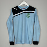 Shop 2011/12 HIBERNIAN #1 GK SHIRT (S) PUMA, classic football shirts, vintage football shirts & retro soccer jerseys at Cult Kits