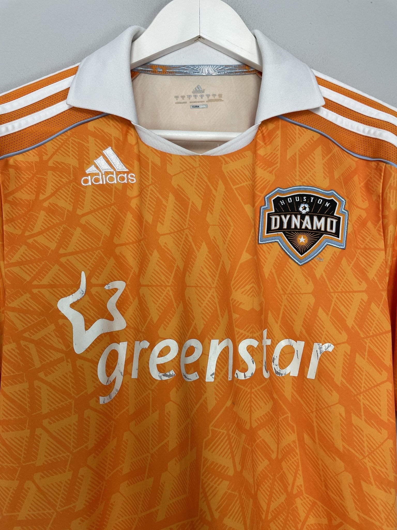 Shop 2011/12 HOUSTON DYNAMO HOME SHIRT (M) ADIDAS, classic football shirts, vintage football shirts & retro soccer jerseys at Cult Kits