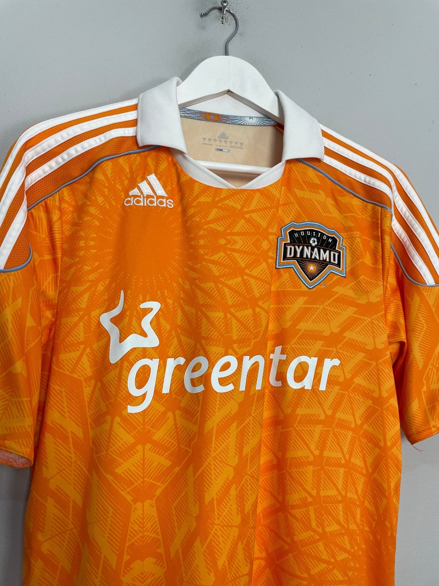 Shop 2011/12 HOUSTON DYNAMO HOME SHIRT (M) ADIDAS, classic football shirts, vintage football shirts & retro soccer jerseys at Cult Kits