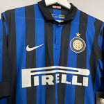 Shop 2011/12 INTER MILAN FORLAN #9 *BNWT* HOME SHIRT (M) NIKE, classic football shirts, vintage football shirts & retro soccer jerseys at Cult Kits