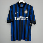Shop 2011/12 INTER MILAN FORLAN #9 *BNWT* HOME SHIRT (M) NIKE, classic football shirts, vintage football shirts & retro soccer jerseys at Cult Kits