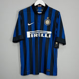 Shop 2011/12 INTER MILAN FORLAN #9 *BNWT* HOME SHIRT (M) NIKE, classic football shirts, vintage football shirts & retro soccer jerseys at Cult Kits