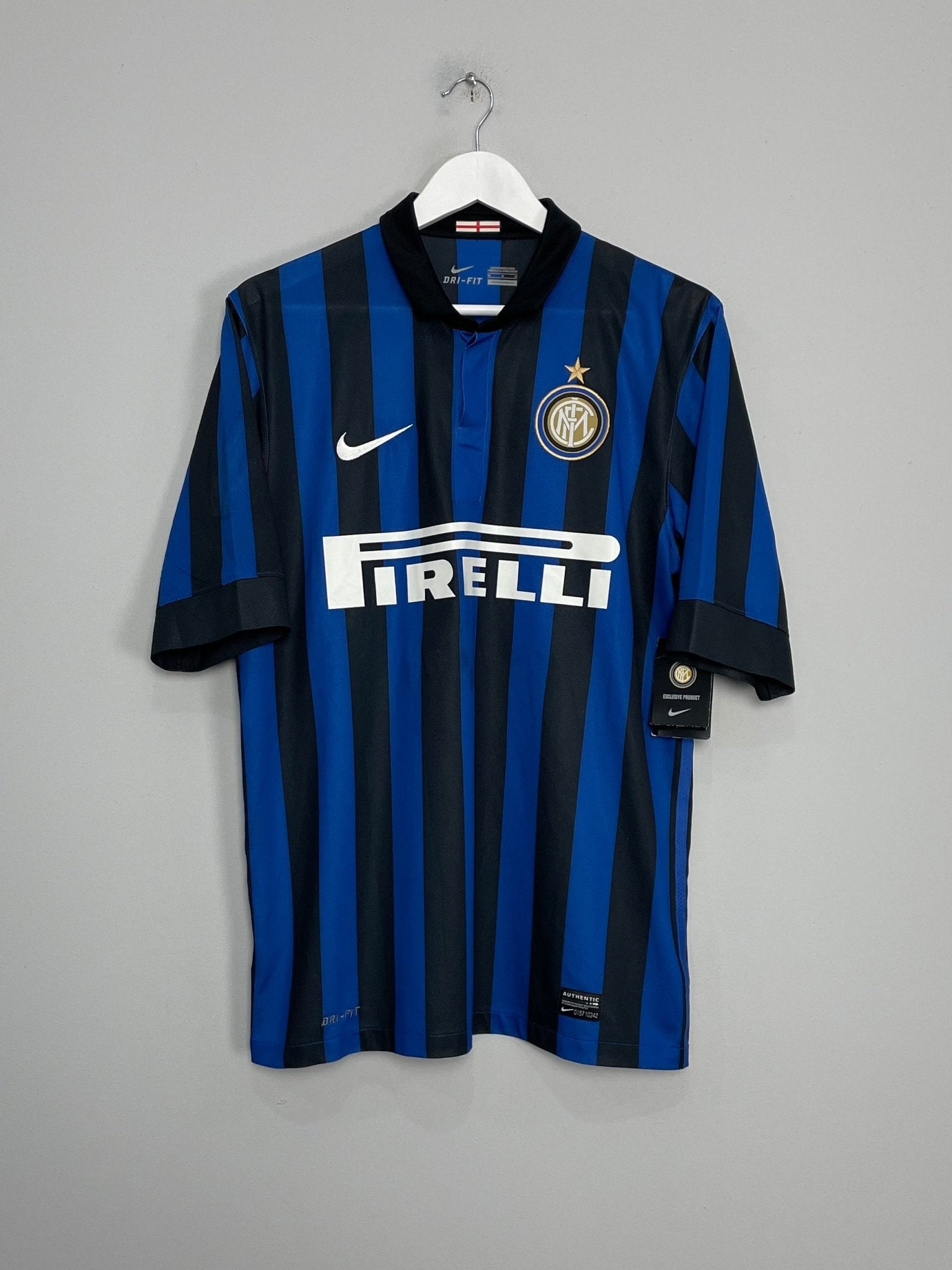 Shop 2011/12 INTER MILAN FORLAN #9 *BNWT* HOME SHIRT (M) NIKE, classic football shirts, vintage football shirts & retro soccer jerseys at Cult Kits