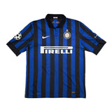 Buy 2011/12 Inter Milan Milito 22 C/L Home Shirt (L) Nike ~ Free worldwide shipping ~ Authentic Vintage Football Shirts from Cult Kits