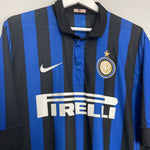 Shop 2011/12 INTER MILAN MILITO #22 HOME SHIRT (XXL) NIKE, classic football shirts, vintage football shirts & retro soccer jerseys at Cult Kits