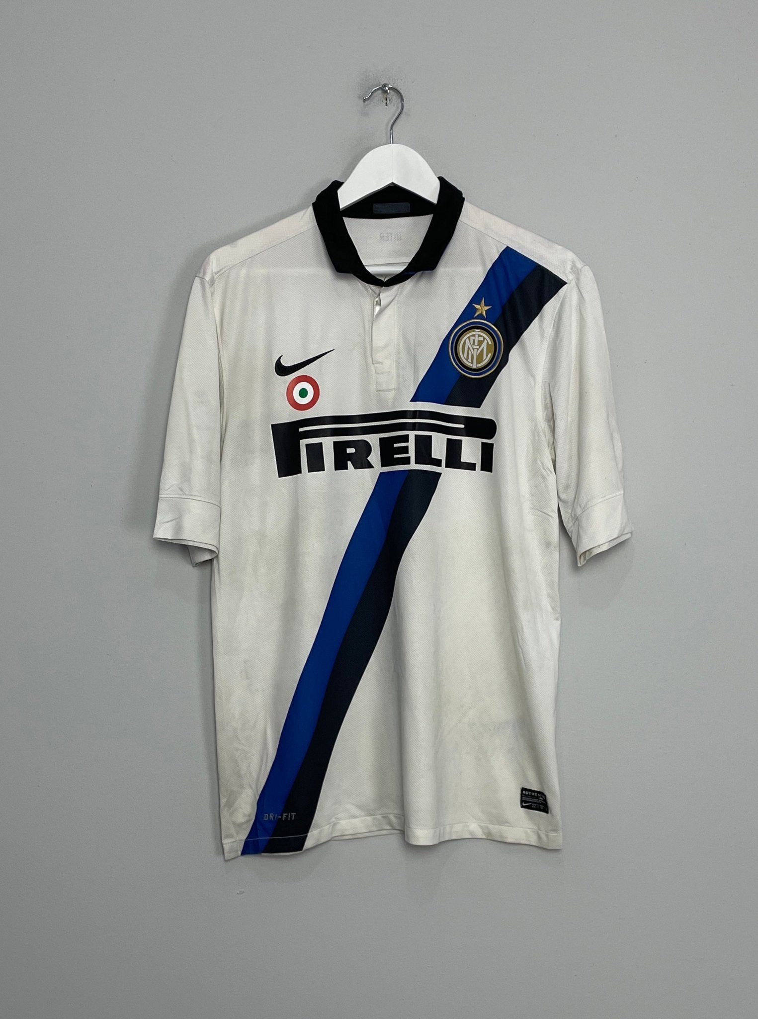 Shop 2011/12 INTER MILAN SNEIJDER #10 AWAY SHIRT (M) NIKE, classic football shirts, vintage football shirts & retro soccer jerseys at Cult Kits