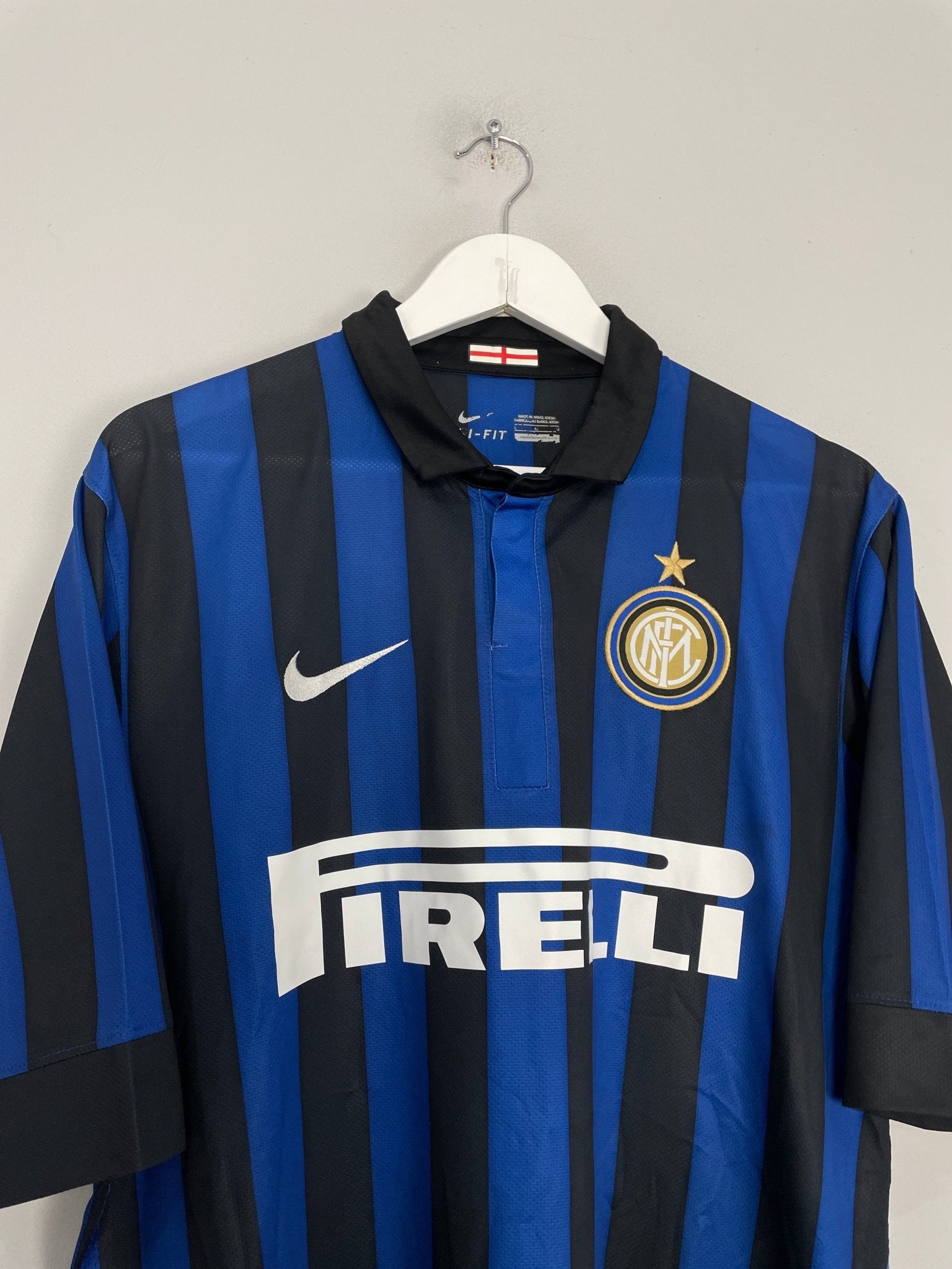 Shop 2011/12 INTER MILAN SNEIJDER #10 HOME SHIRT (L) NIKE, classic football shirts, vintage football shirts & retro soccer jerseys at Cult Kits