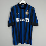 Shop 2011/12 INTER MILAN SNEIJDER #10 HOME SHIRT (L) NIKE, classic football shirts, vintage football shirts & retro soccer jerseys at Cult Kits
