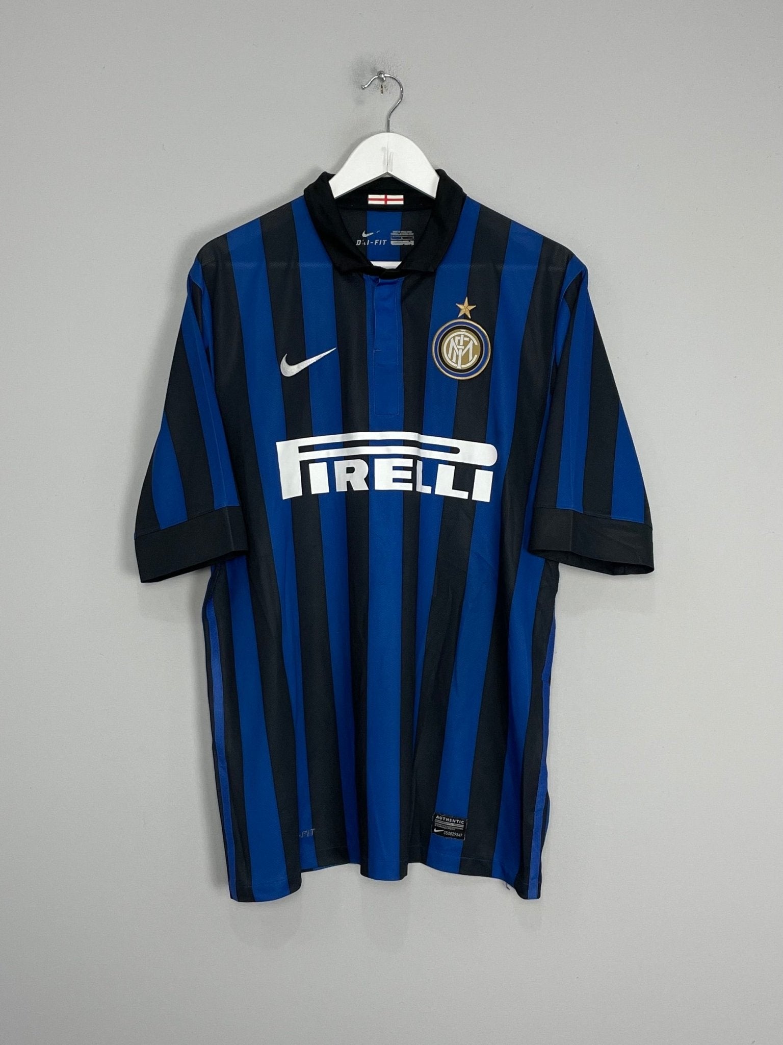 Shop 2011/12 INTER MILAN SNEIJDER #10 HOME SHIRT (L) NIKE, classic football shirts, vintage football shirts & retro soccer jerseys at Cult Kits