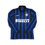 Buy 2011/12 Inter Milan Zanetti 4 L/S Home Shirt (M) Nike ~ Free worldwide shipping ~ Authentic Vintage Football Shirts from Cult Kits