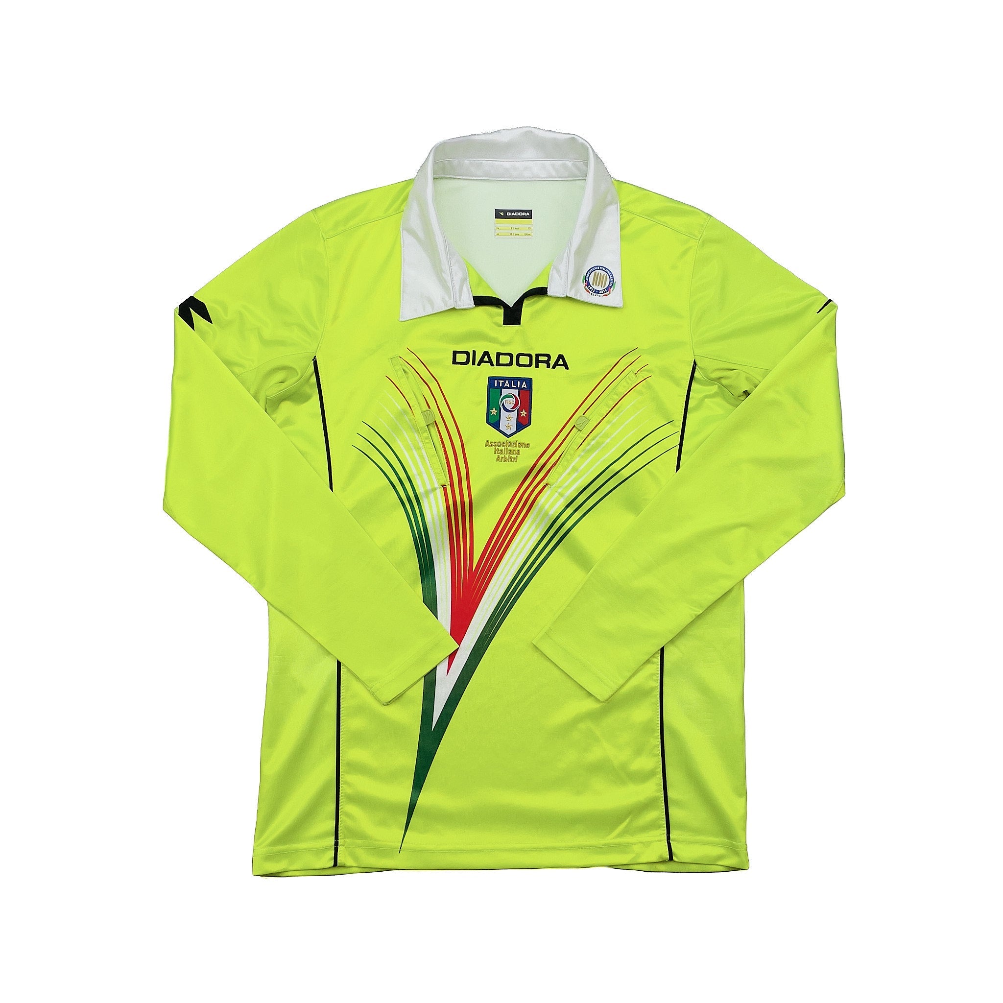 2011 12 Italy FIGC Referee L S Shirt