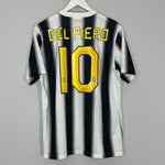 Shop 2011/12 JUVENTUS DEL PIERO #10 HOME SHIRT (L) NIKE, classic football shirts, vintage football shirts & retro soccer jerseys at Cult Kits