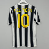 Shop 2011/12 JUVENTUS DEL PIERO #10 HOME SHIRT (L) NIKE, classic football shirts, vintage football shirts & retro soccer jerseys at Cult Kits