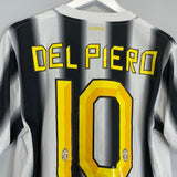 2011/12 JUVENTUS DEL PIERO 10 HOME SHIRT (M) NIKE - Cult Kits - Medium - Buy Vintage Football Shirts, Authentic Retro Football Shirts For Sale, Classic Football Shirts & Soccer Jersey