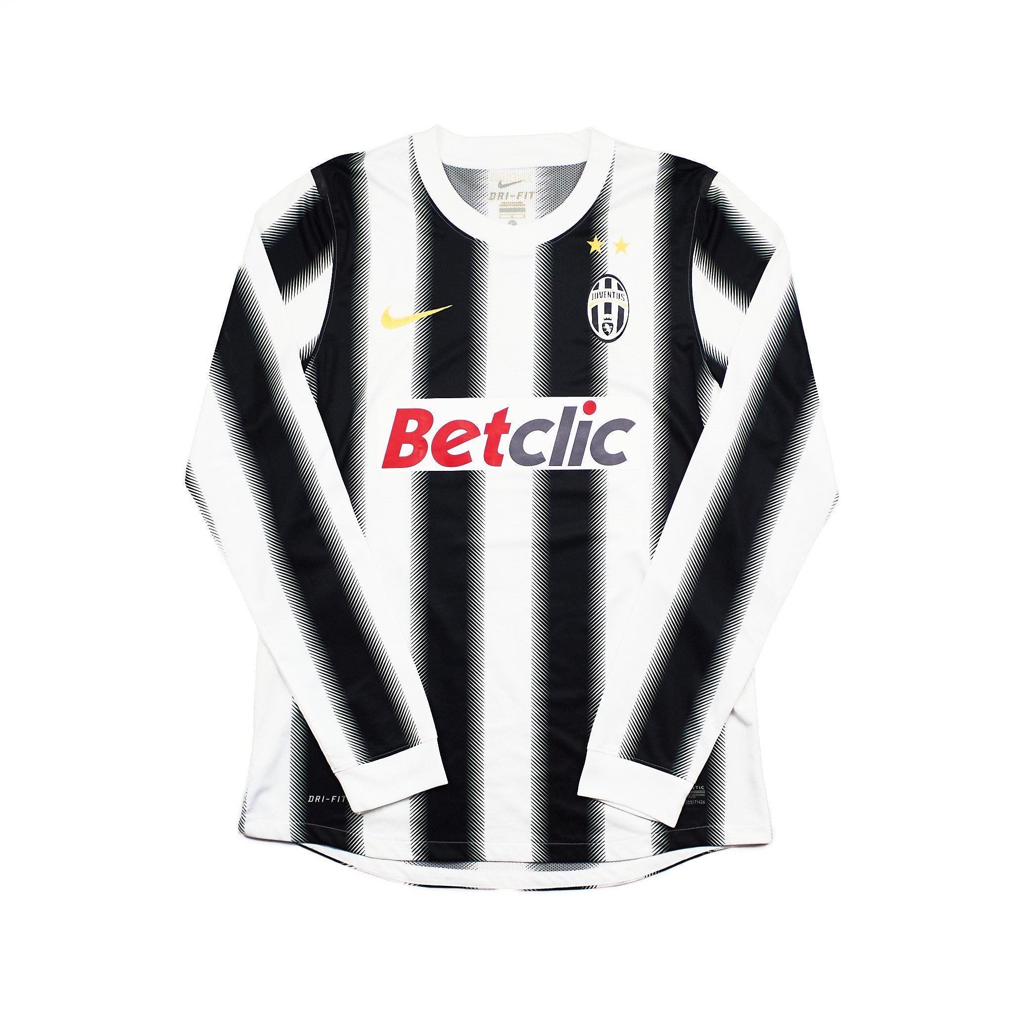 Buy 2011/12 Juventus Del Piero 10 L/S *Player Issue* Home Shirt (L) Nike ~ Free worldwide shipping ~ Authentic Vintage Football Shirts from Cult Kits