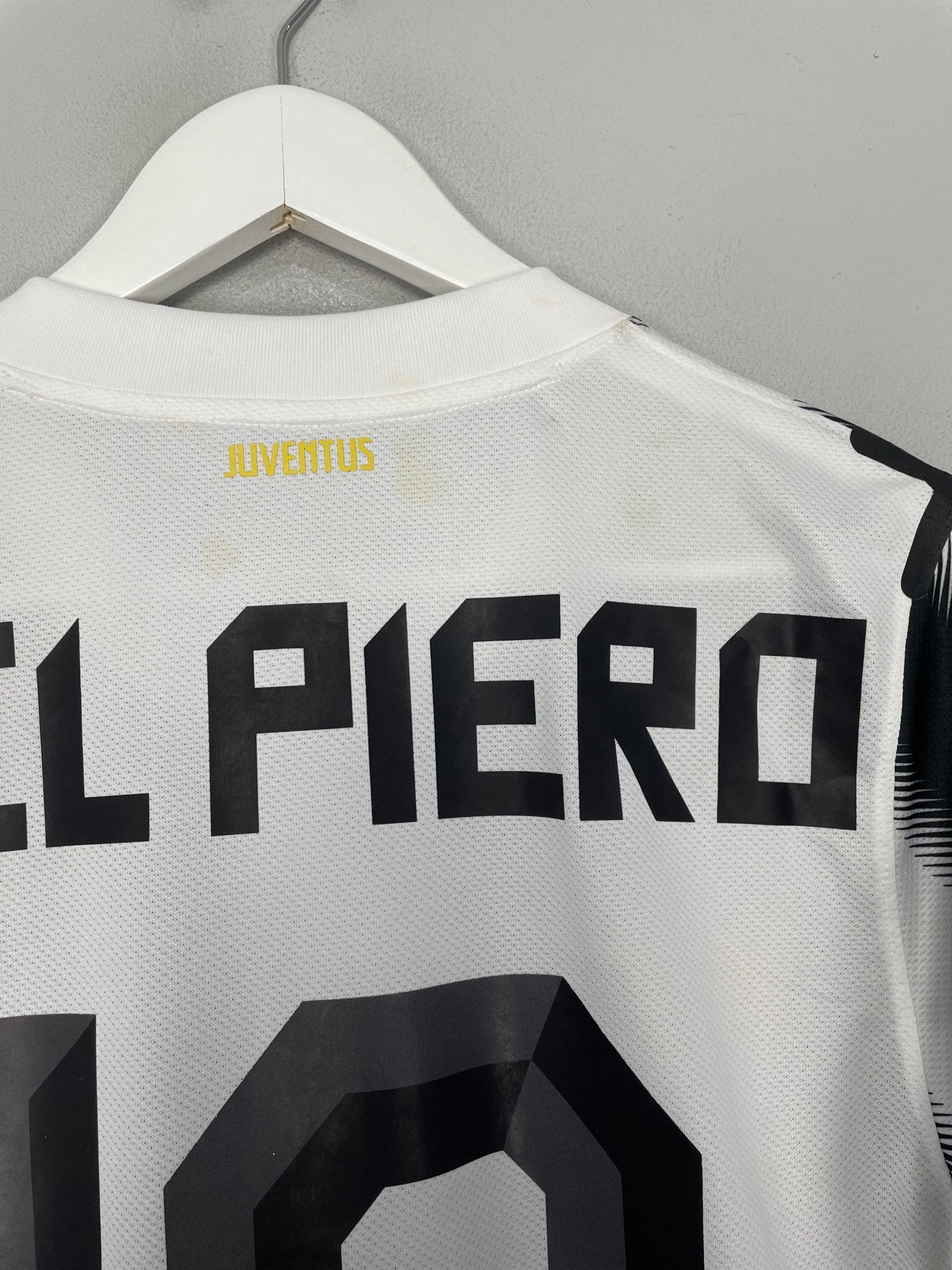 Shop 2011/12 JUVENTUS DEL PIERO #10 *PLAYER ISSUE* HOME SHIRT (M) NIKE, classic football shirts, vintage football shirts & retro soccer jerseys at Cult Kits