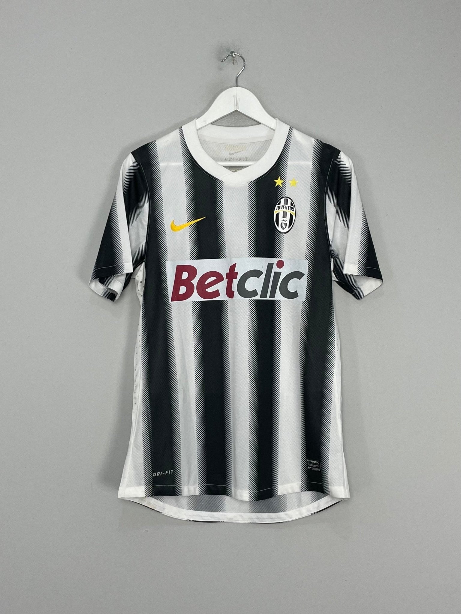 Shop 2011/12 JUVENTUS DEL PIERO #10 *PLAYER ISSUE* HOME SHIRT (M) NIKE, classic football shirts, vintage football shirts & retro soccer jerseys at Cult Kits