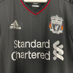 Shop 2011/12 LIVERPOOL SUAREZ #7 AWAY SHIRT (M) ADIDAS, classic football shirts, vintage football shirts & retro soccer jerseys at Cult Kits