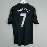 Shop 2011/12 LIVERPOOL SUAREZ #7 AWAY SHIRT (M) ADIDAS, classic football shirts, vintage football shirts & retro soccer jerseys at Cult Kits