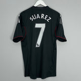 Shop 2011/12 LIVERPOOL SUAREZ #7 AWAY SHIRT (M) ADIDAS, classic football shirts, vintage football shirts & retro soccer jerseys at Cult Kits