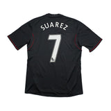 Buy 2011/12 Liverpool Suarez 7 Away Shirt (M) Adidas ~ Free worldwide shipping ~ Authentic Vintage Football Shirts from Cult Kits