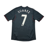 Buy 2011/12 Liverpool Suarez 7 Away Shirt (M) Adidas ~ Free worldwide shipping ~ Authentic Vintage Football Shirts from Cult Kits