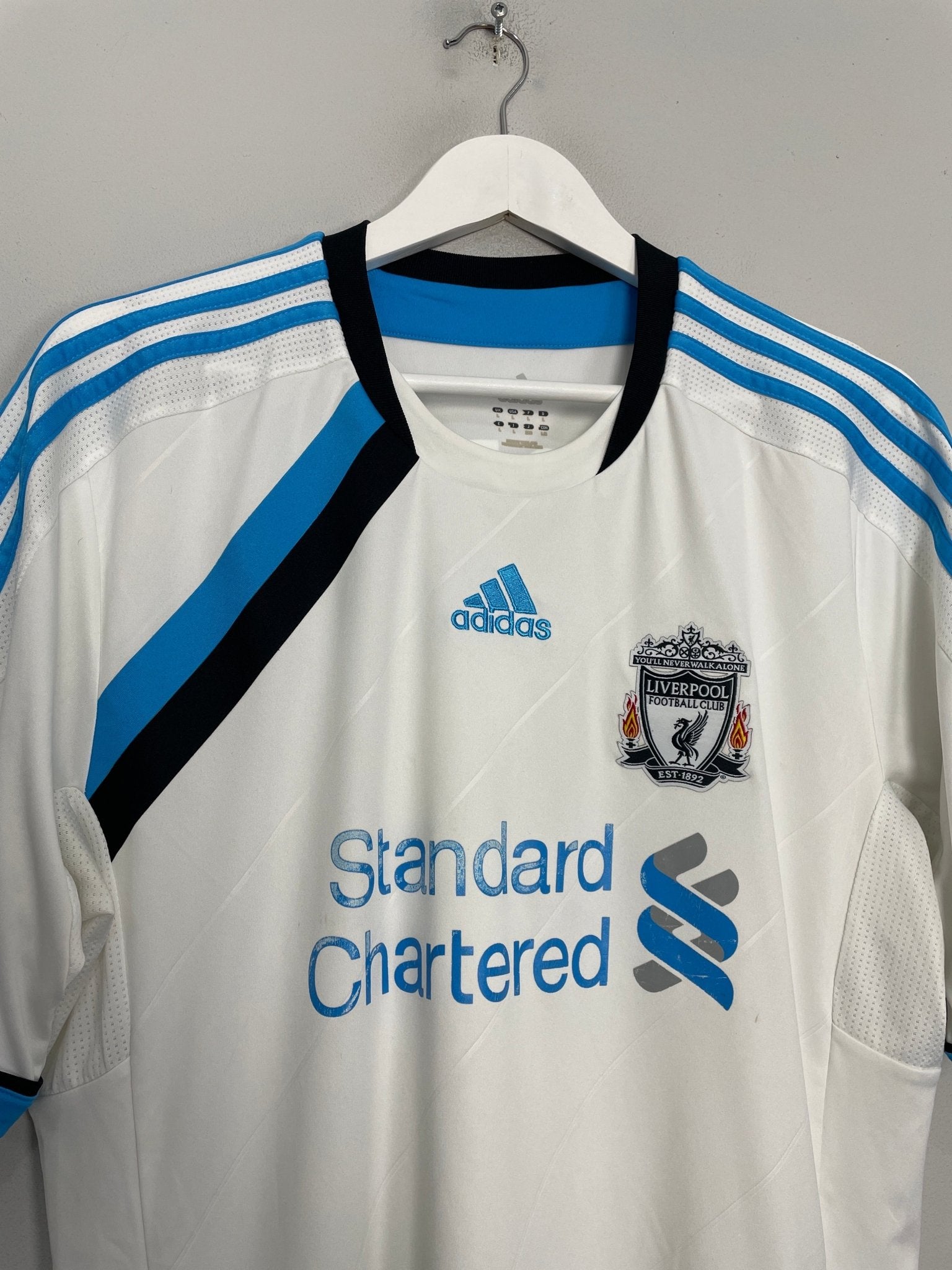 Shop 2011/12 LIVERPOOL SUAREZ #7 THIRD SHIRT (L) ADIDAS, classic football shirts, vintage football shirts & retro soccer jerseys at Cult Kits