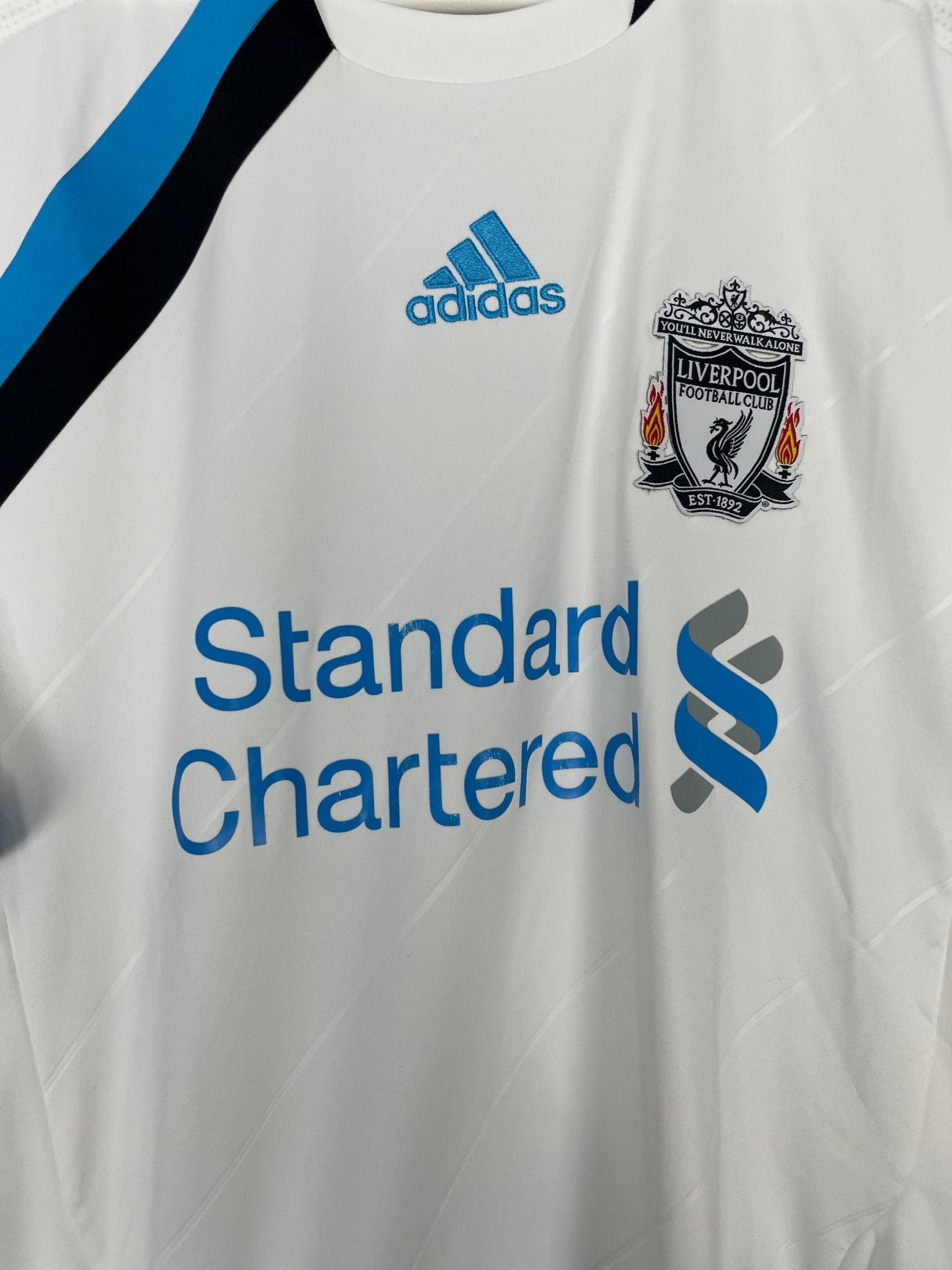 Shop 2011/12 LIVERPOOL SUAREZ #7 THIRD SHIRT (M) ADIDAS, classic football shirts, vintage football shirts & retro soccer jerseys at Cult Kits