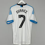 Shop 2011/12 LIVERPOOL SUAREZ #7 THIRD SHIRT (M) ADIDAS, classic football shirts, vintage football shirts & retro soccer jerseys at Cult Kits