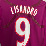 Shop 2011/12 LYON LISANDRO #9 *MATCH ISSUE* L/S THIRD SHIRT (L) ADIDAS, classic football shirts, vintage football shirts & retro soccer jerseys at Cult Kits