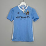 Shop 2011/12 MANCHESTER CITY *BNWT* HOME SHIRT (L.KIDS) UMBRO, classic football shirts, vintage football shirts & retro soccer jerseys at Cult Kits