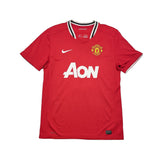 Buy 2011/12 Manchester United Berbatov 9 Home Shirt (L) Nike ~ Free worldwide shipping ~ Authentic Vintage Football Shirts from Cult Kits