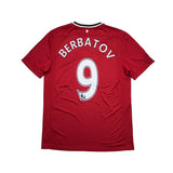 Buy 2011/12 Manchester United Berbatov 9 Home Shirt (L) Nike ~ Free worldwide shipping ~ Authentic Vintage Football Shirts from Cult Kits