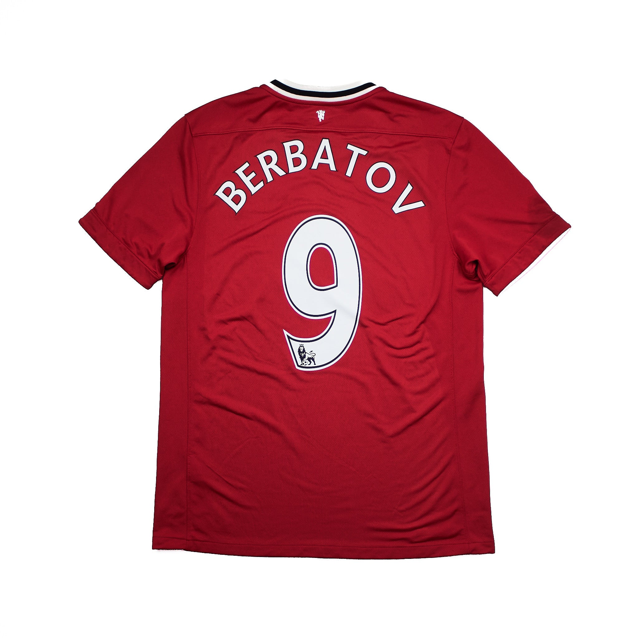 Buy 2011/12 Manchester United Berbatov 9 Home Shirt (L) Nike ~ Free worldwide shipping ~ Authentic Vintage Football Shirts from Cult Kits