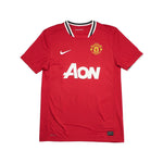 Buy 2011/12 Manchester United Carrick 16 Home Shirt (M) Nike ~ Free worldwide shipping ~ Authentic Vintage Football Shirts from Cult Kits