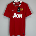 Shop 2011/12 MANCHESTER UNITED CHICHARITO #14 *BNWT* HOME SHIRT (S) NIKE, classic football shirts, vintage football shirts & retro soccer jerseys at Cult Kits